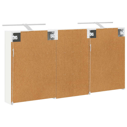 Bathroom Cabinet Set 3 pcs 140 x 14.5 x 70 cm Engineered wood