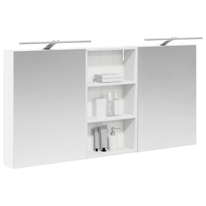 Bathroom Cabinet Set 3 pcs 140 x 14.5 x 70 cm Engineered wood