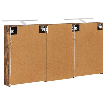 Bathroom Cabinet Set 3 pcs 140 x 14.5 x 70 cm Engineered wood
