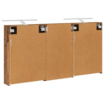 Bathroom Cabinet Set 3 pcs 140 x 14.5 x 70 cm Engineered wood