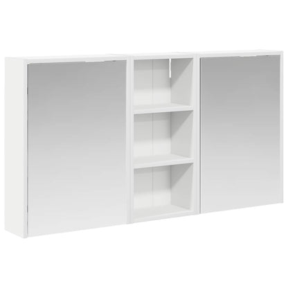 Bathroom Cabinet Set 3 pcs 116 x 16 x 62.5 cm Engineered wood
