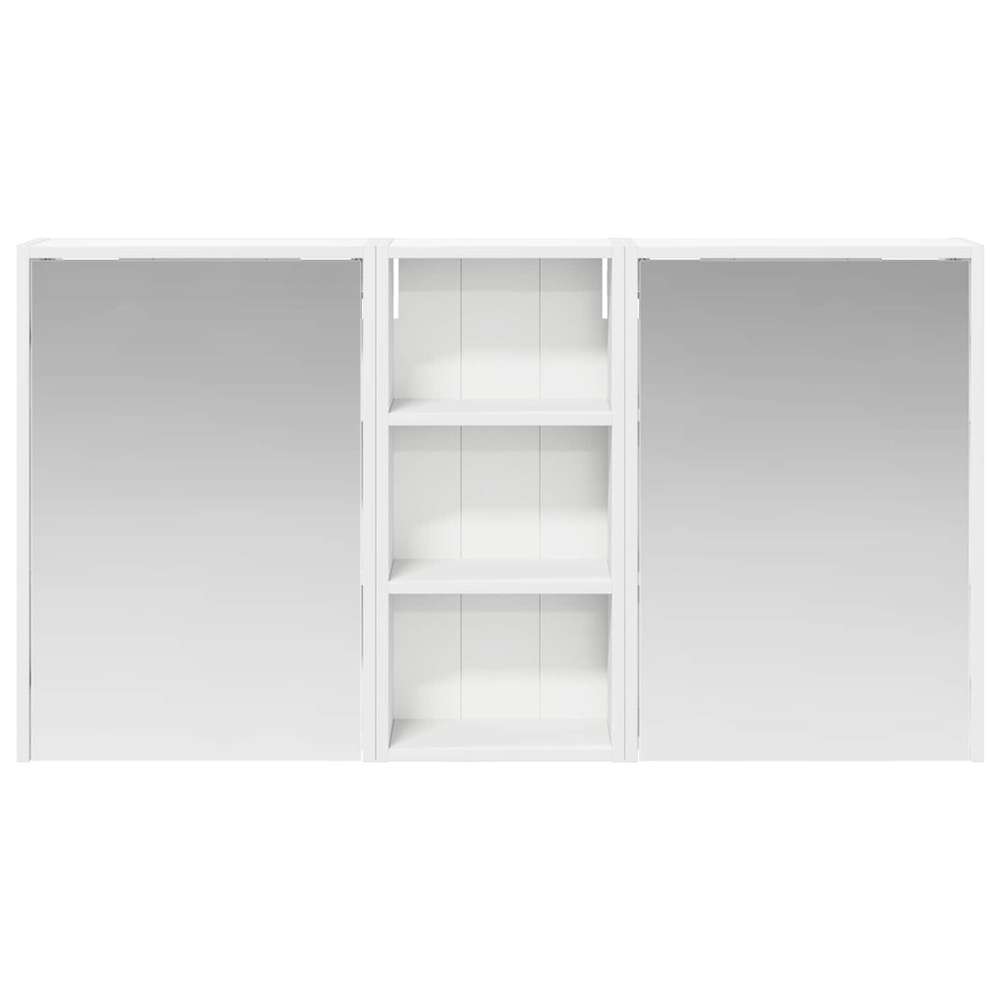 Bathroom Cabinet Set 3 pcs 116 x 16 x 62.5 cm Engineered wood