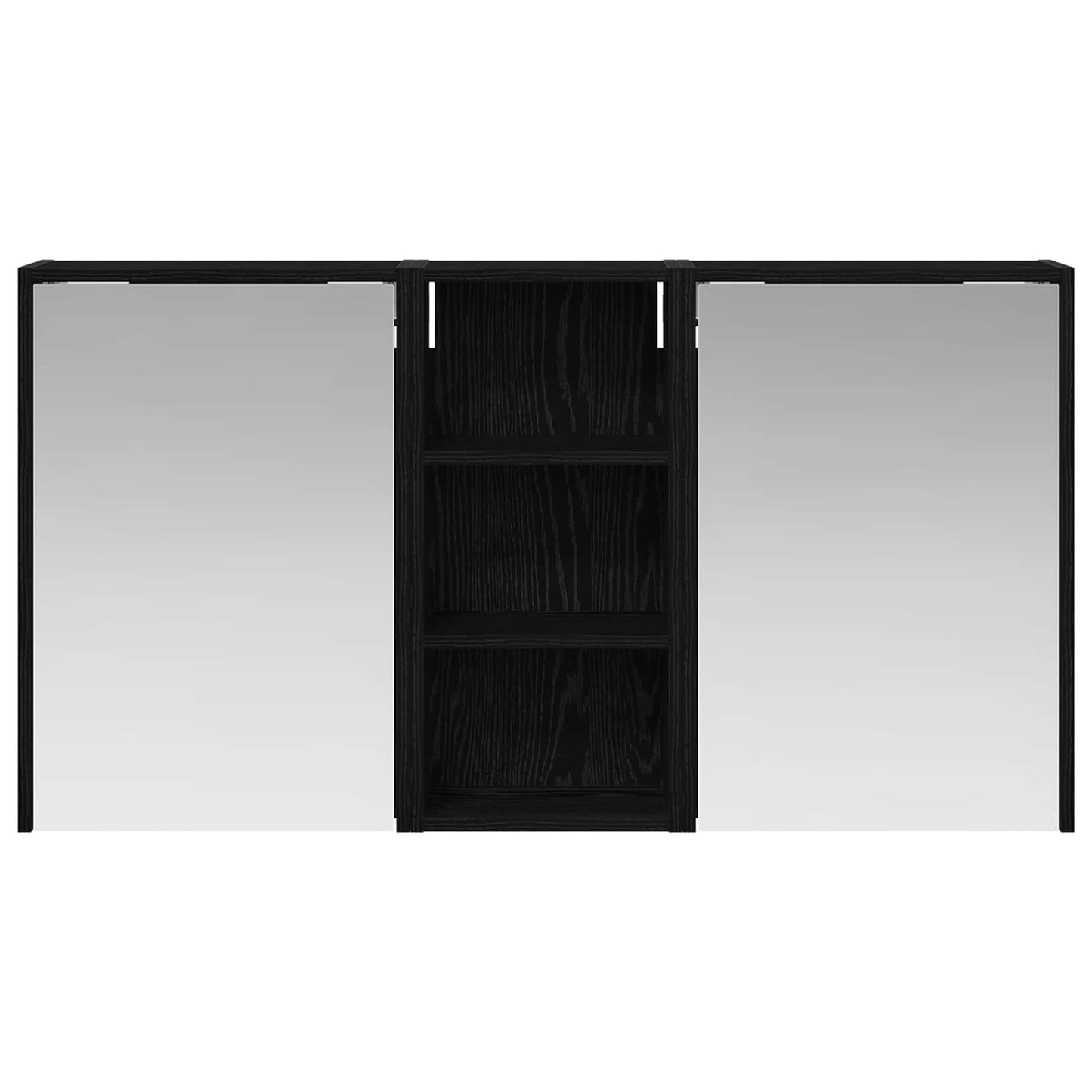 Bathroom Cabinet Set 3 pcs 116 x 16 x 62.5 cm Engineered wood