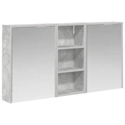 Bathroom Cabinet Set 3 pcs 116 x 16 x 62.5 cm Engineered wood