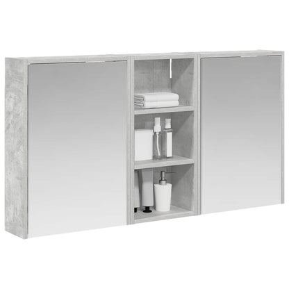 Bathroom Cabinet Set 3 pcs 116 x 16 x 62.5 cm Engineered wood