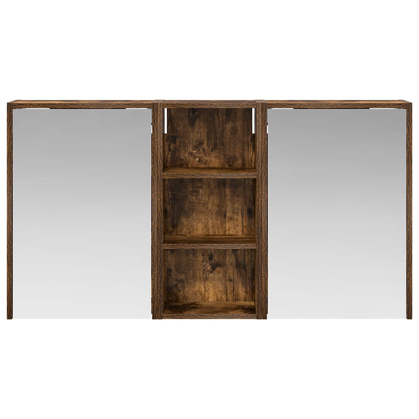 Bathroom Cabinet Set 3 pcs 116 x 16 x 62.5 cm Engineered wood