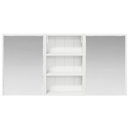 Bathroom Cabinet Set 3 pcs 126 x 16 x 62.5 cm Engineered wood
