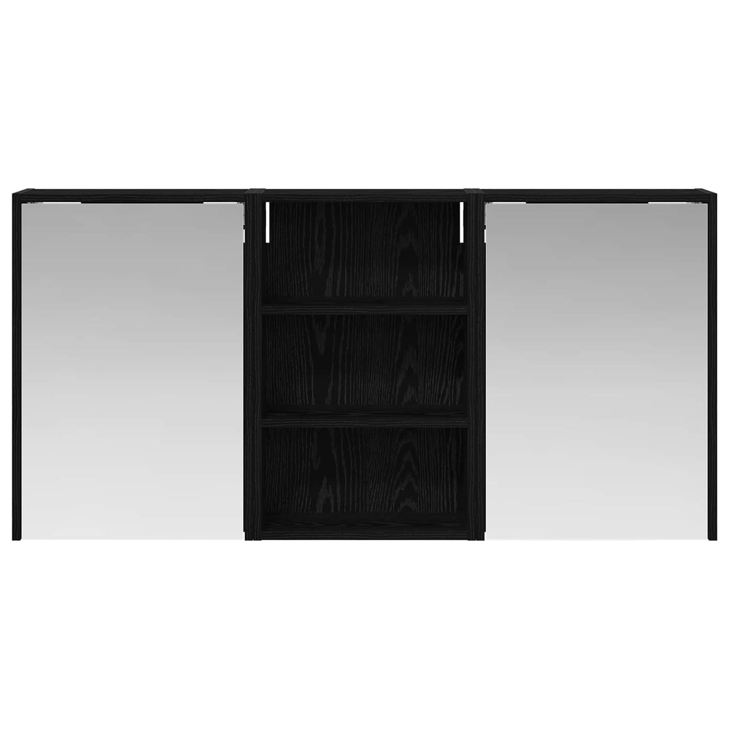 Bathroom Cabinet Set 3 pcs 126 x 16 x 62.5 cm Engineered wood