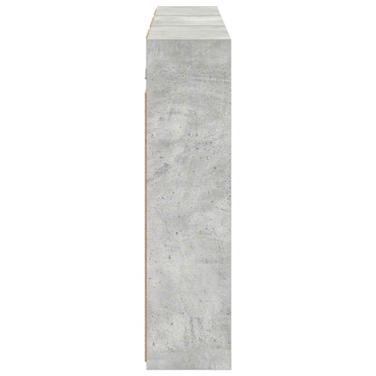 Bathroom Cabinet Set 3 pcs 126 x 16 x 62.5 cm Engineered wood