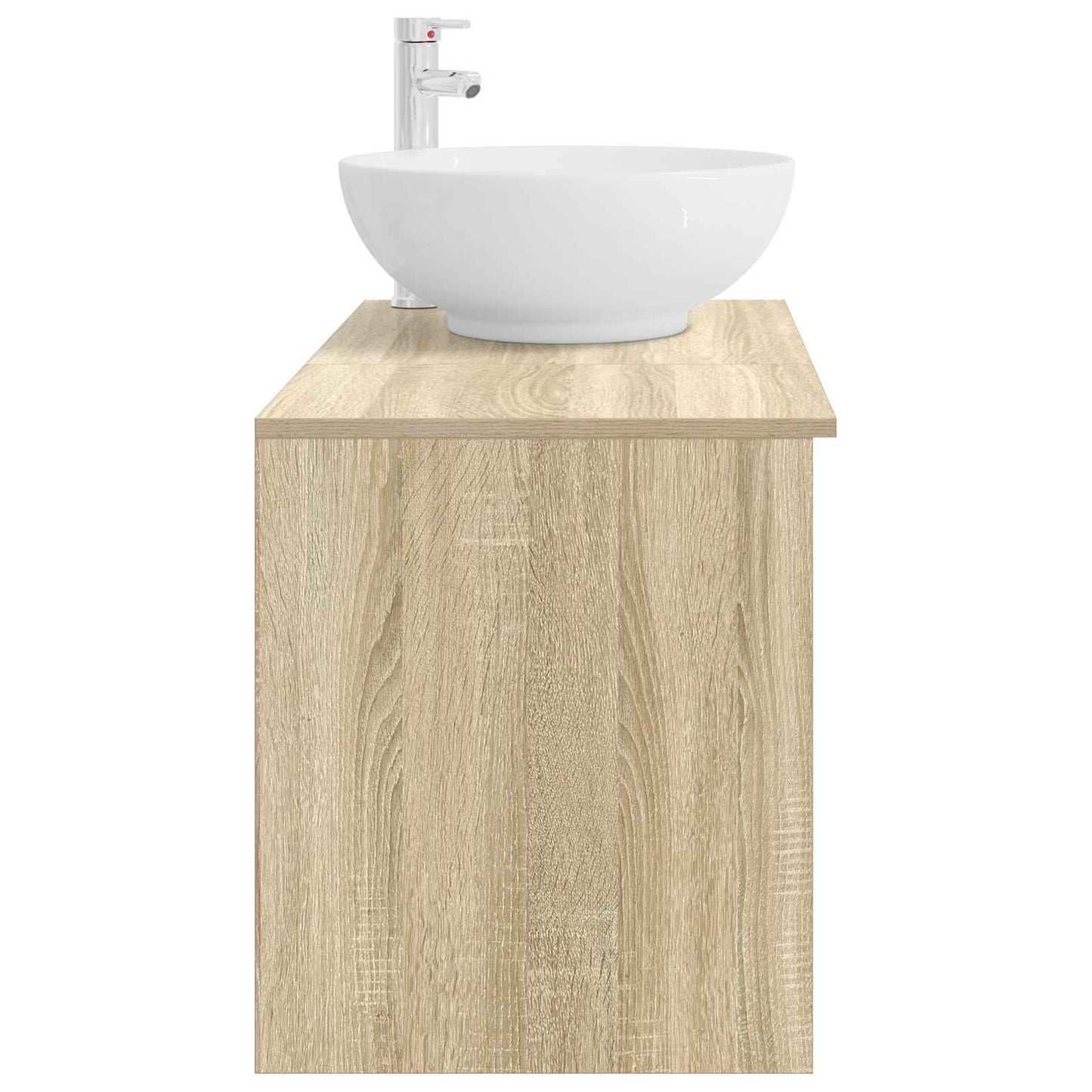 Bathroom Furniture Set 2 pcs Sonoma Oak Engineered Wood