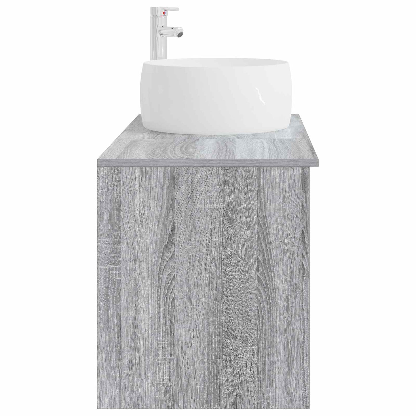 Bathroom Furniture Set 2 pcs Grey Sonoma Engineered Wood