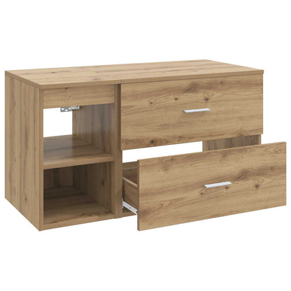 Bathroom Furniture Set 2 pcs Artisan Oak Engineered Wood