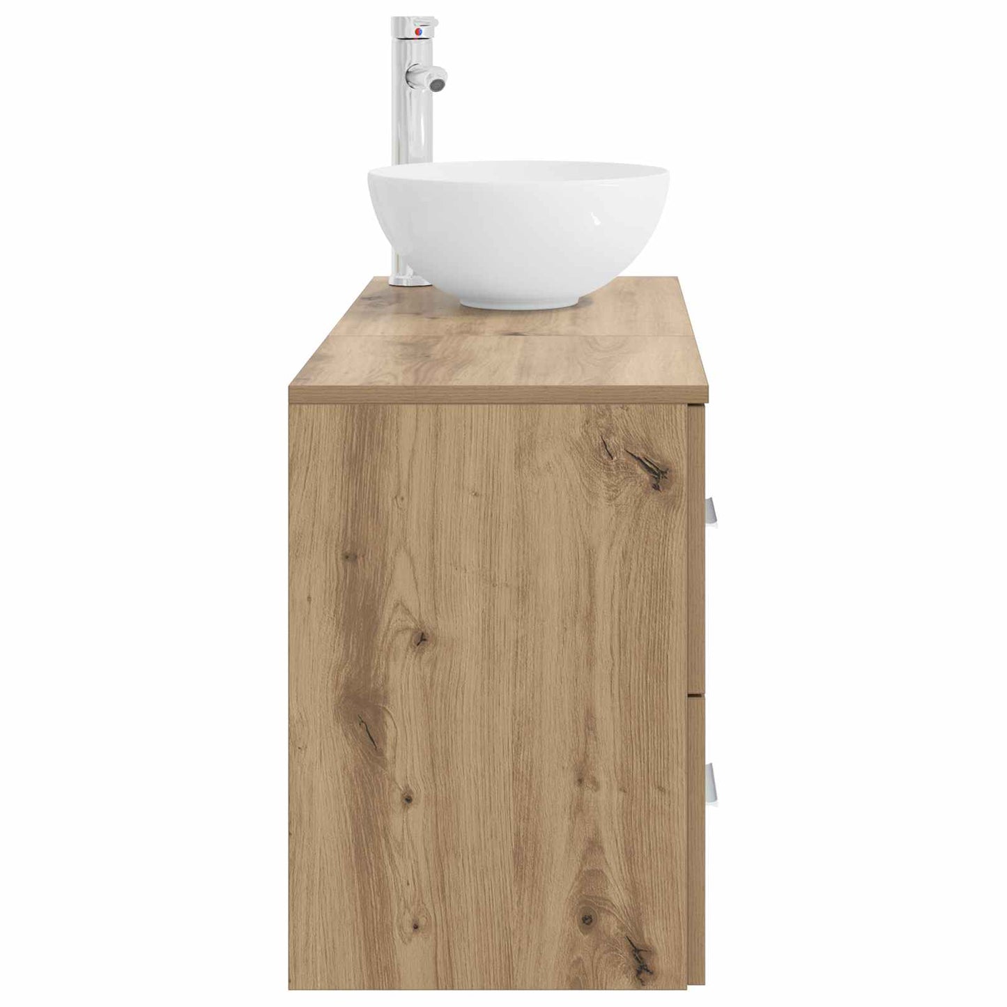Bathroom Furniture Set 2 pcs Artisan Oak Engineered Wood