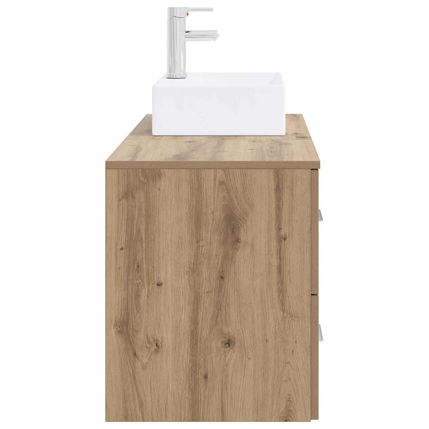 Bathroom Furniture Set 2 pcs Artisan Oak Engineered Wood