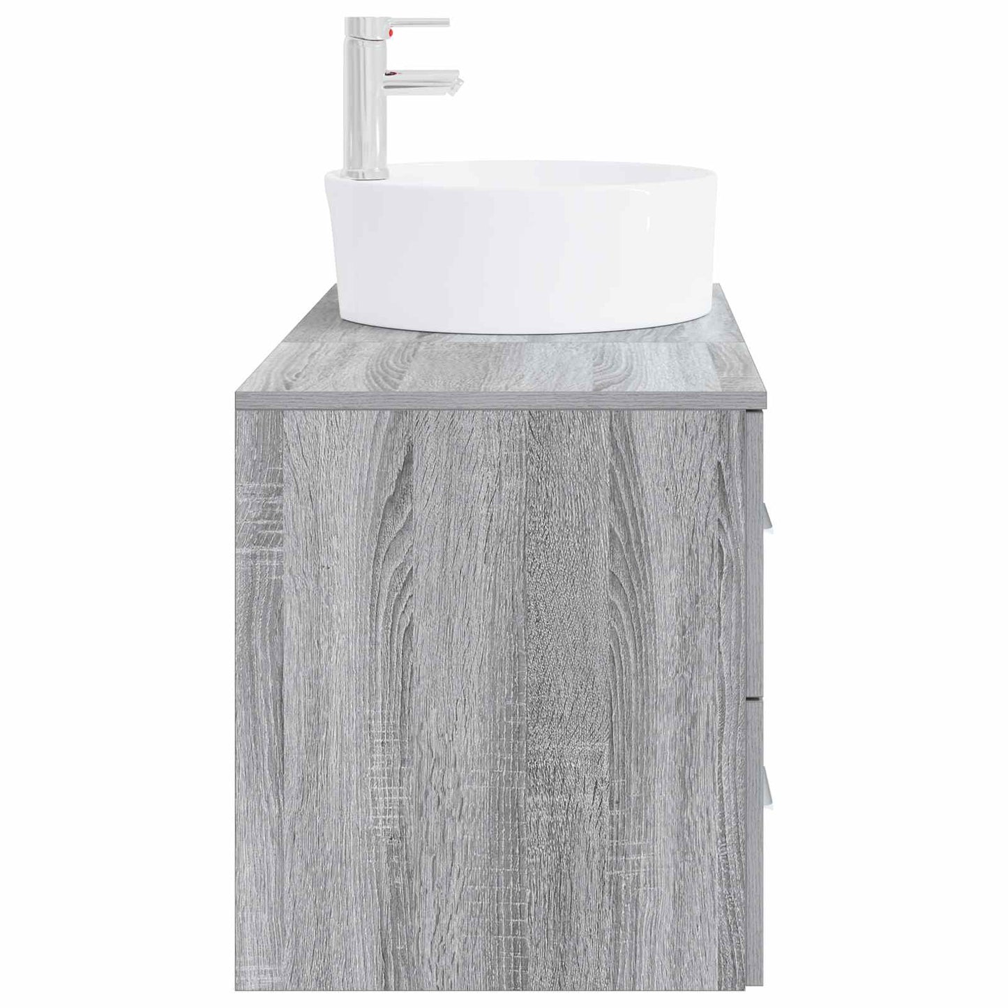 Bathroom Furniture Set 2 pcs Grey Sonoma Engineered Wood