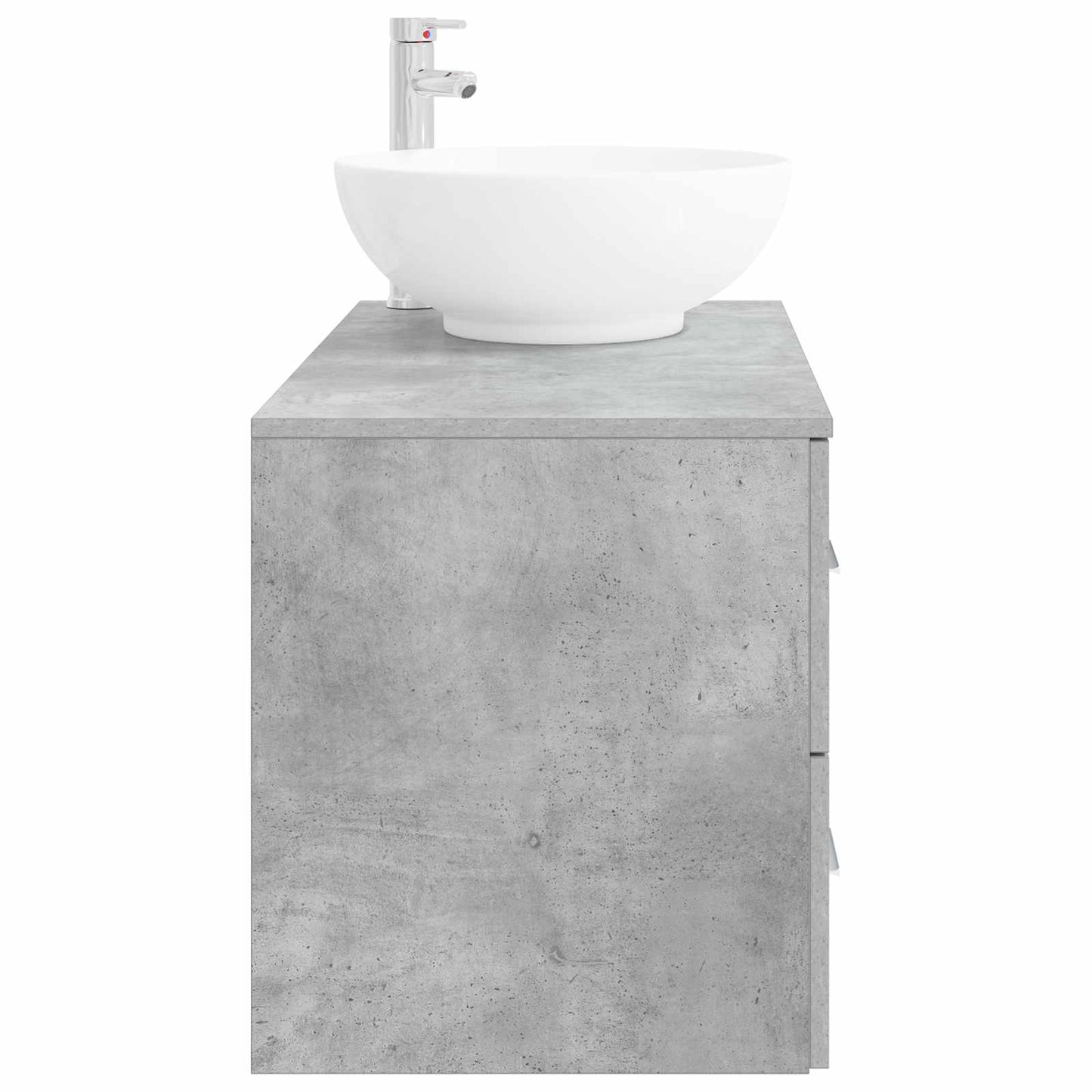 Bathroom Furniture Set 2 pcs Concrete Grey Engineered Wood