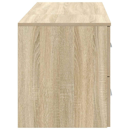 Bathroom Furniture Set 2 pcs Sonoma Oak Engineered Wood