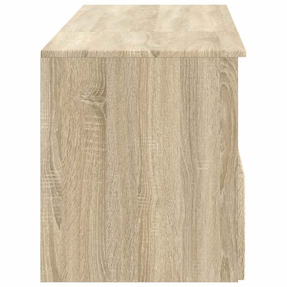 Bathroom Furniture Set 2 pcs Sonoma Oak Engineered Wood