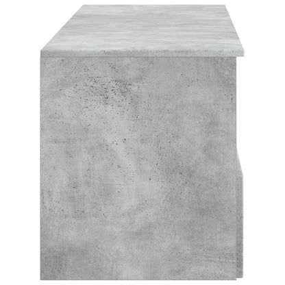 Bathroom Furniture Set 2 pcs Concrete Grey Engineered Wood