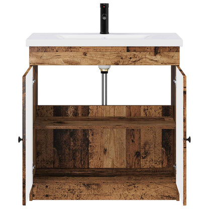 Bathroom Furniture Set Old Wood 56 x 37.5 x 81 cm