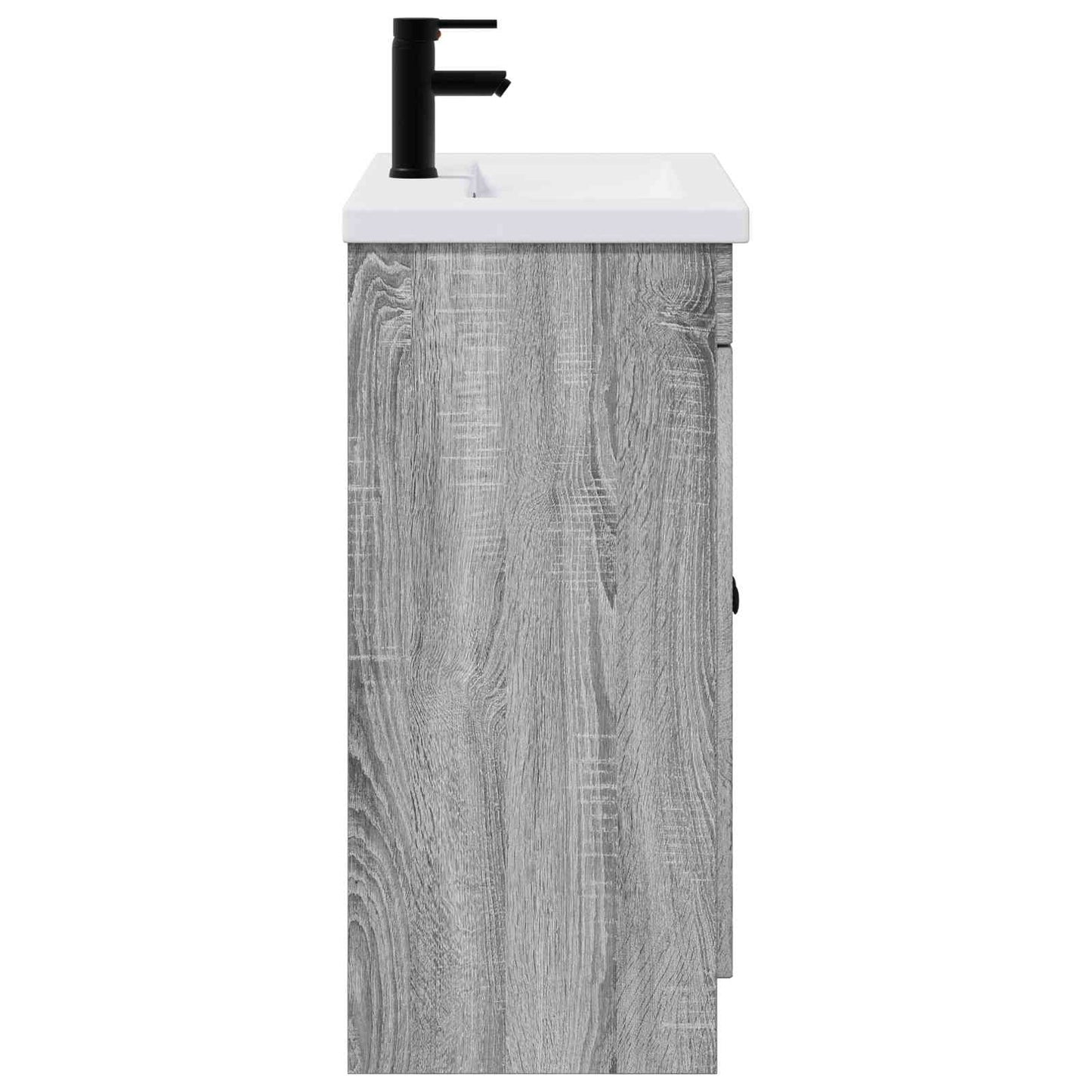 Bathroom Furniture Set Grey Sonoma 78.5 x 37.5 x 81 cm