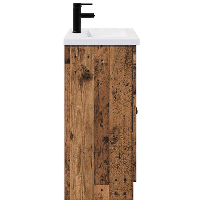 Bathroom Furniture Set Old Wood 78.5 x 37.5 x 81 cm