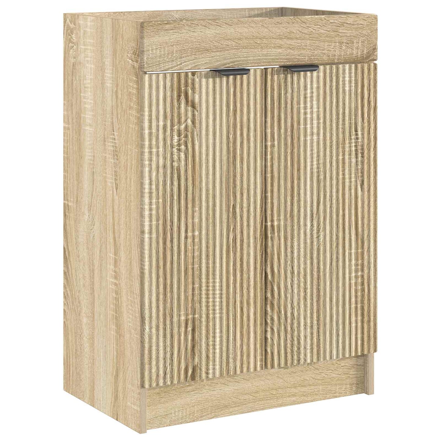 Bathroom Furniture Set Sonoma Oak 56 x 37.5 x 81 cm