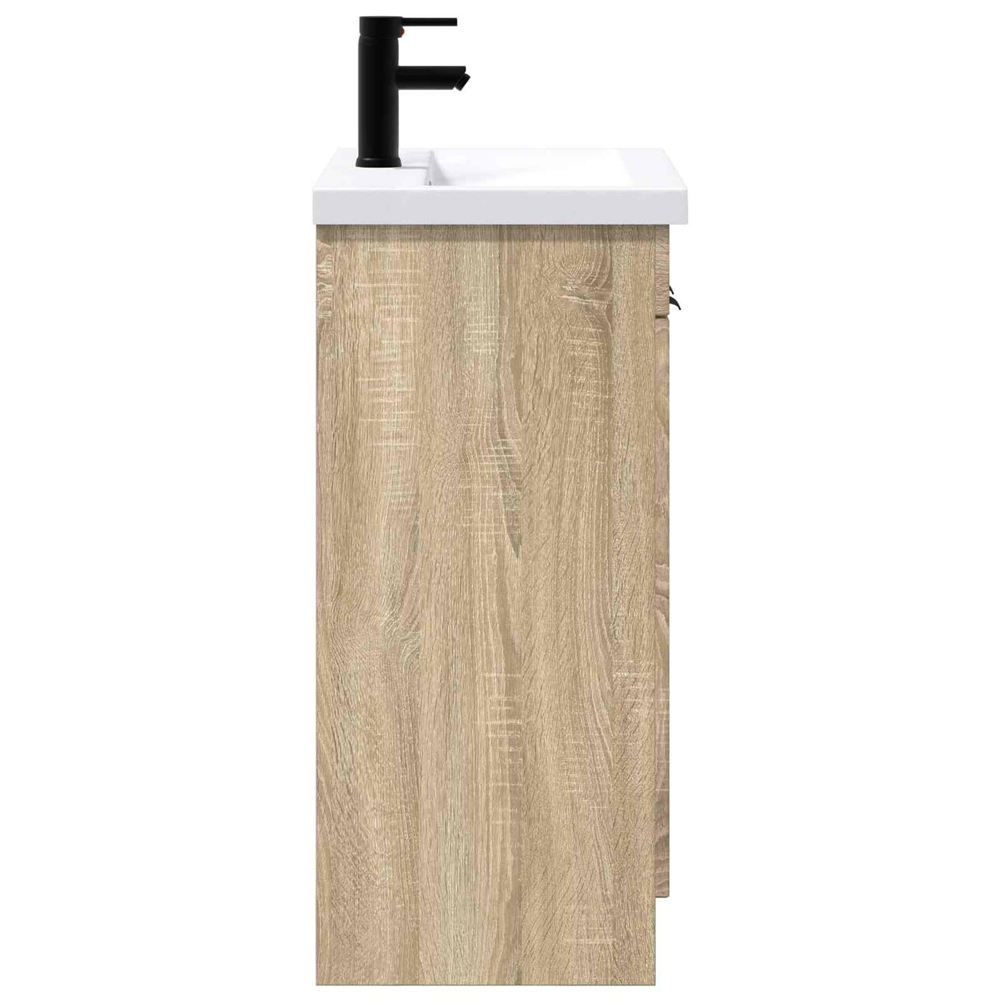Bathroom Furniture Set Sonoma Oak 56 x 37.5 x 81 cm
