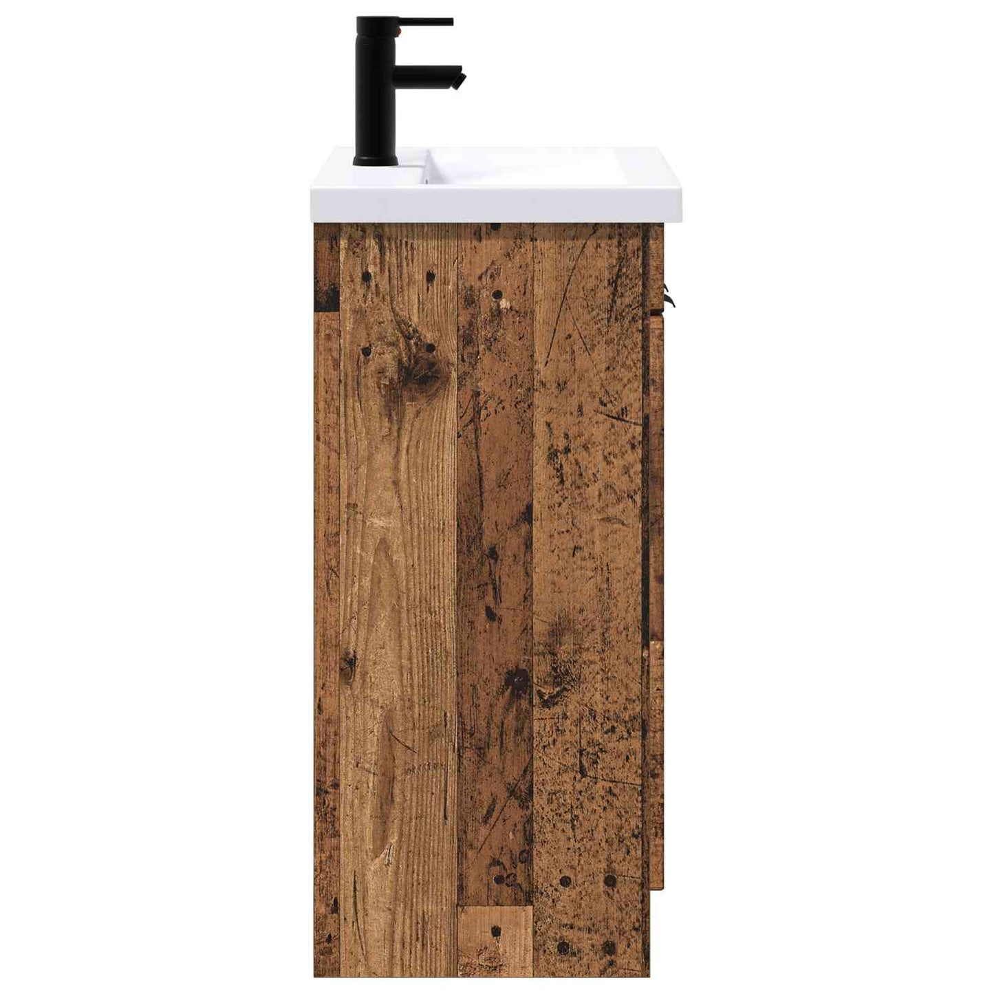 Bathroom Furniture Set Old Wood 56 x 37.5 x 81 cm
