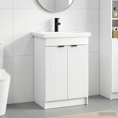 Bathroom Furniture Set White 78.5 x 37.5 x 81 cm