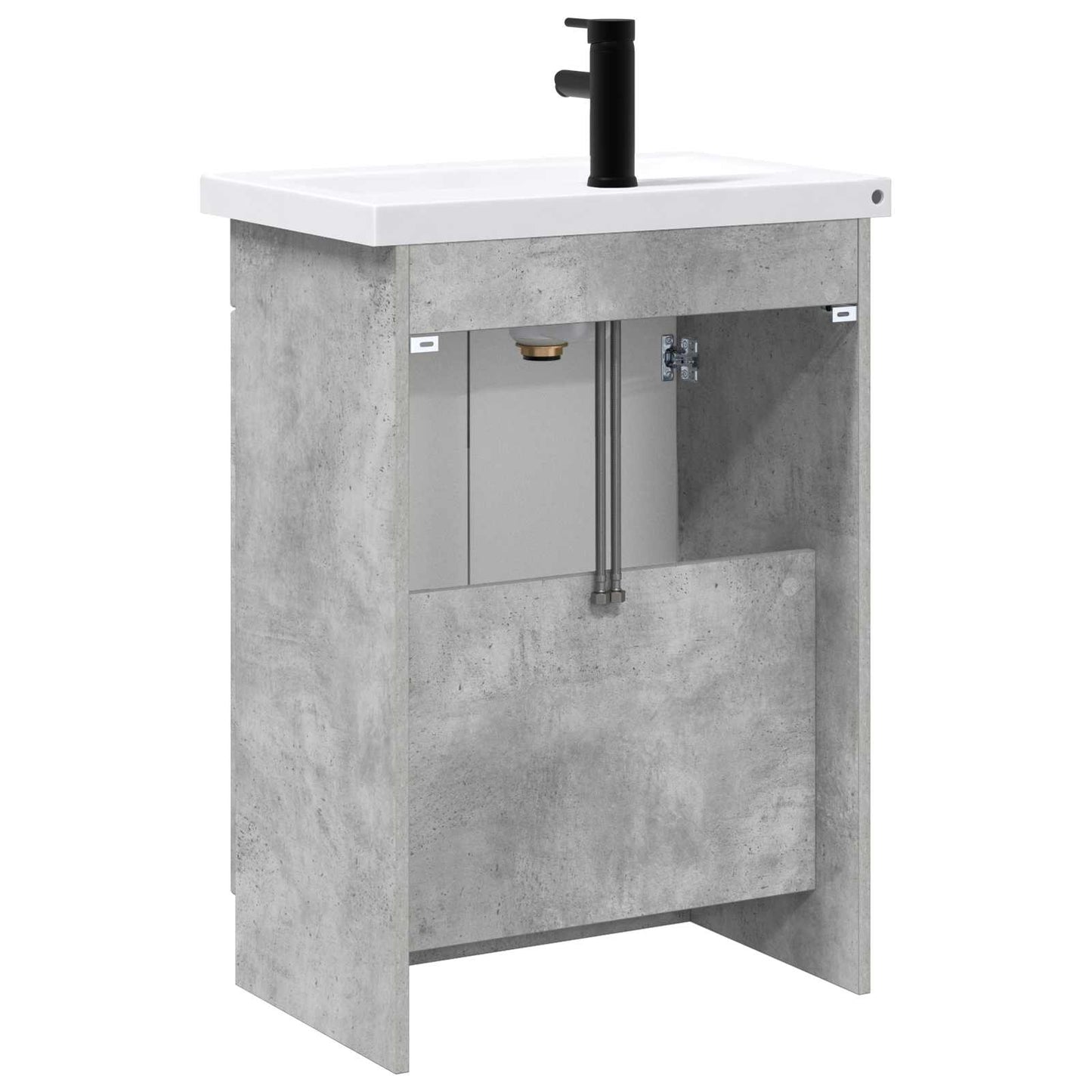 Bathroom Furniture Set Concrete Grey 78.5 x 37.5 x 81 cm