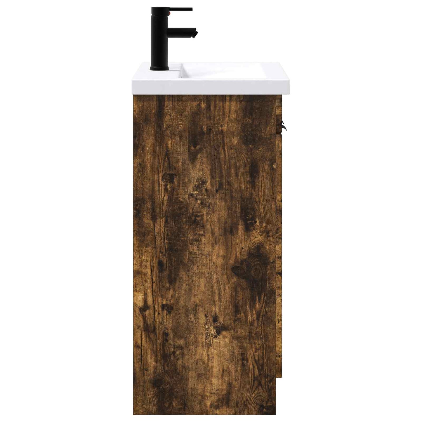 Bathroom Furniture Set Smoked Oak 78.5 x 37.5 x 81 cm