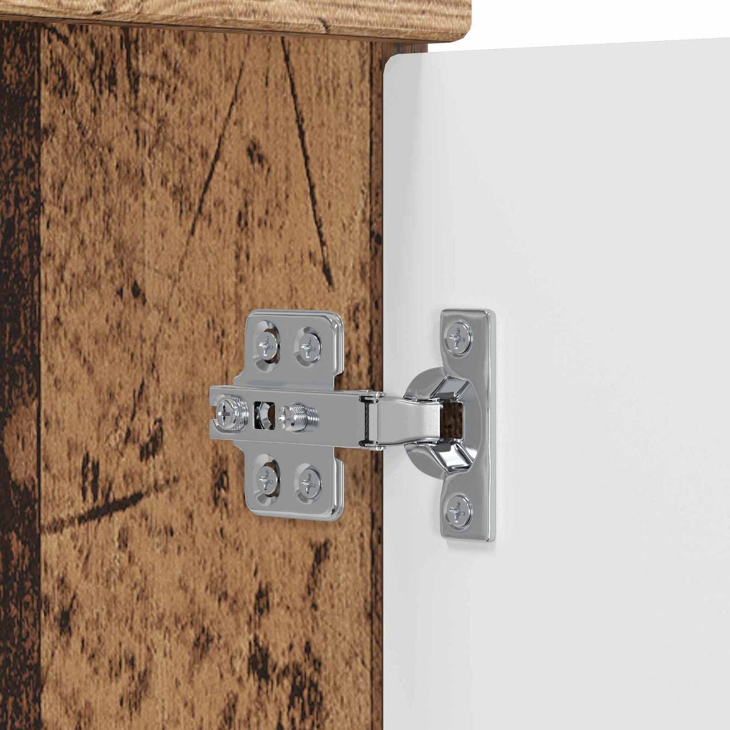 Bathroom Furniture Set Old Wood 78.5 x 37.5 x 81 cm