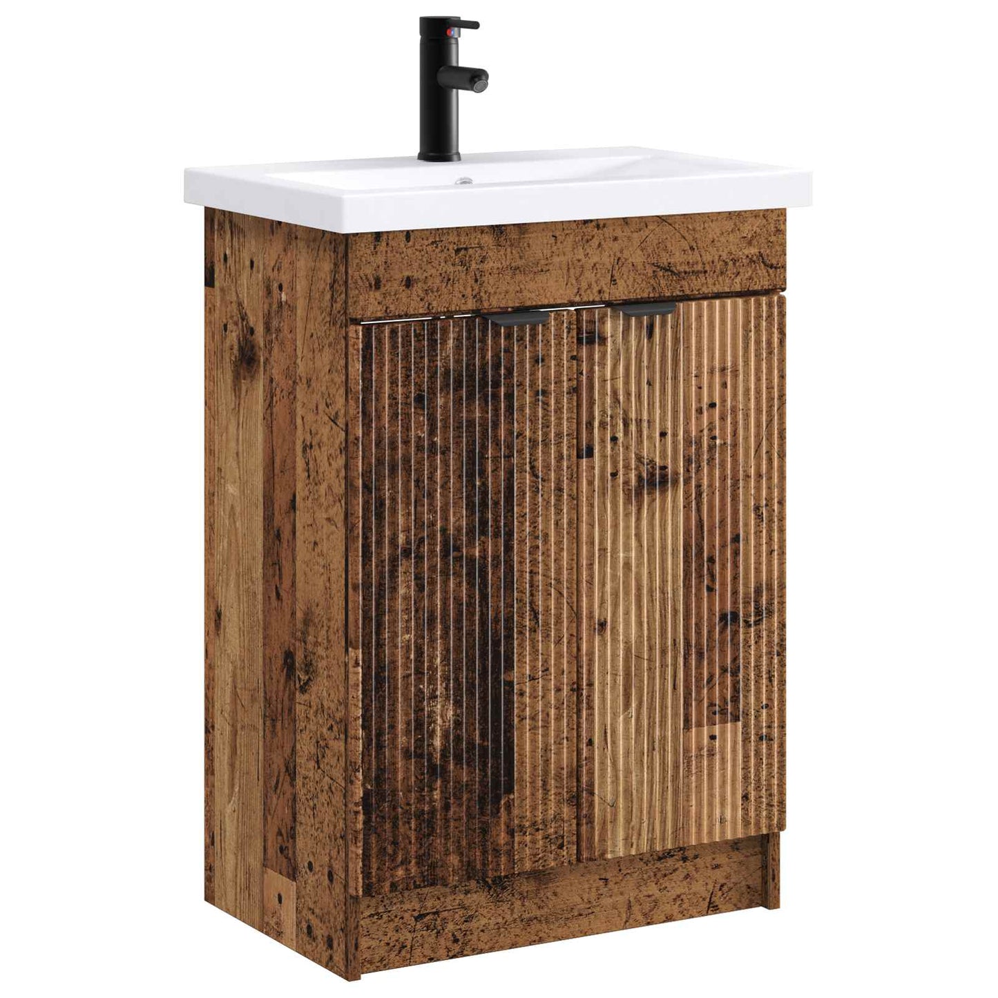 Bathroom Furniture Set Old Wood 78.5 x 37.5 x 81 cm