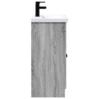 Bathroom Furniture Set Grey Sonoma 56 x 37.5 x 81 cm