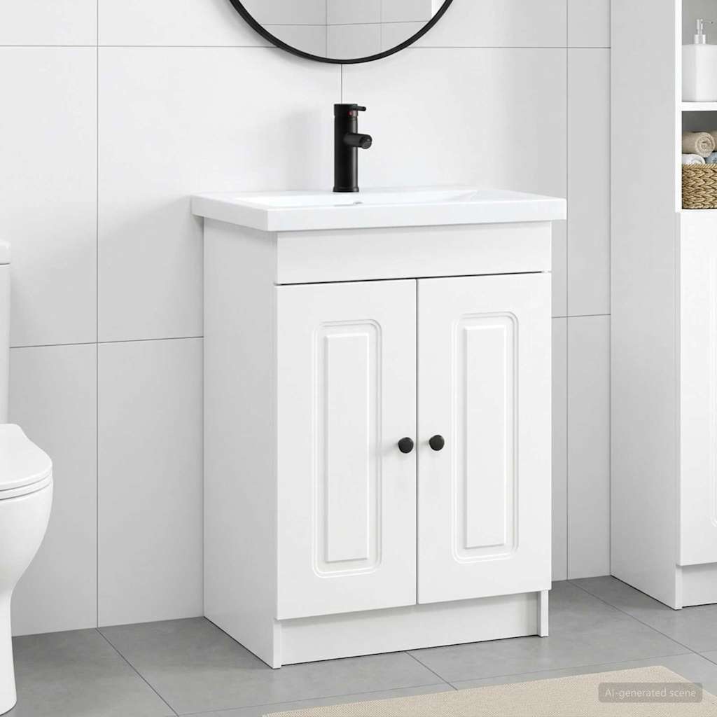 Bathroom Furniture Set White 78.5 x 37.5 x 81 cm