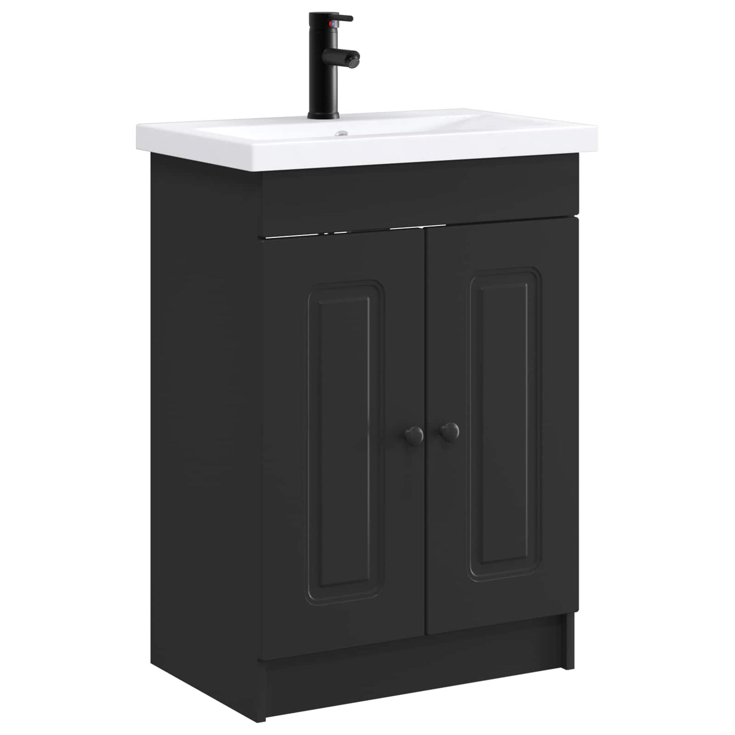 Bathroom Furniture Set Black 78.5 x 37.5 x 81 cm