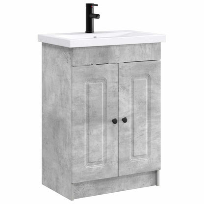 Bathroom Furniture Set Concrete Grey 78.5 x 37.5 x 81 cm