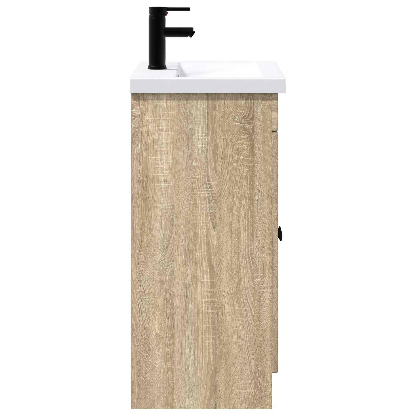 Bathroom Furniture Set Sonoma Oak 56 x 37.5 x 81 cm