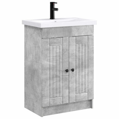 Bathroom Furniture Set Concrete Grey 78.5 x 37.5 x 81 cm