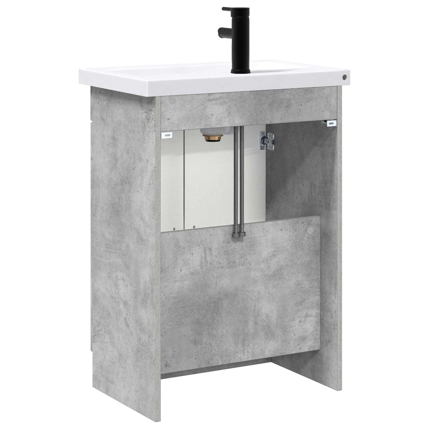 Bathroom Furniture Set Concrete Grey 78.5 x 37.5 x 81 cm