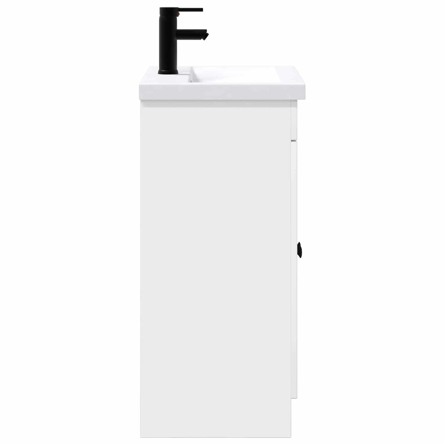 Bathroom Furniture Set High Gloss White 78.5 x 37.5 x 81 cm