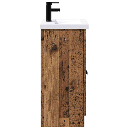 Bathroom Furniture Set Old Wood 78.5 x 37.5 x 81 cm