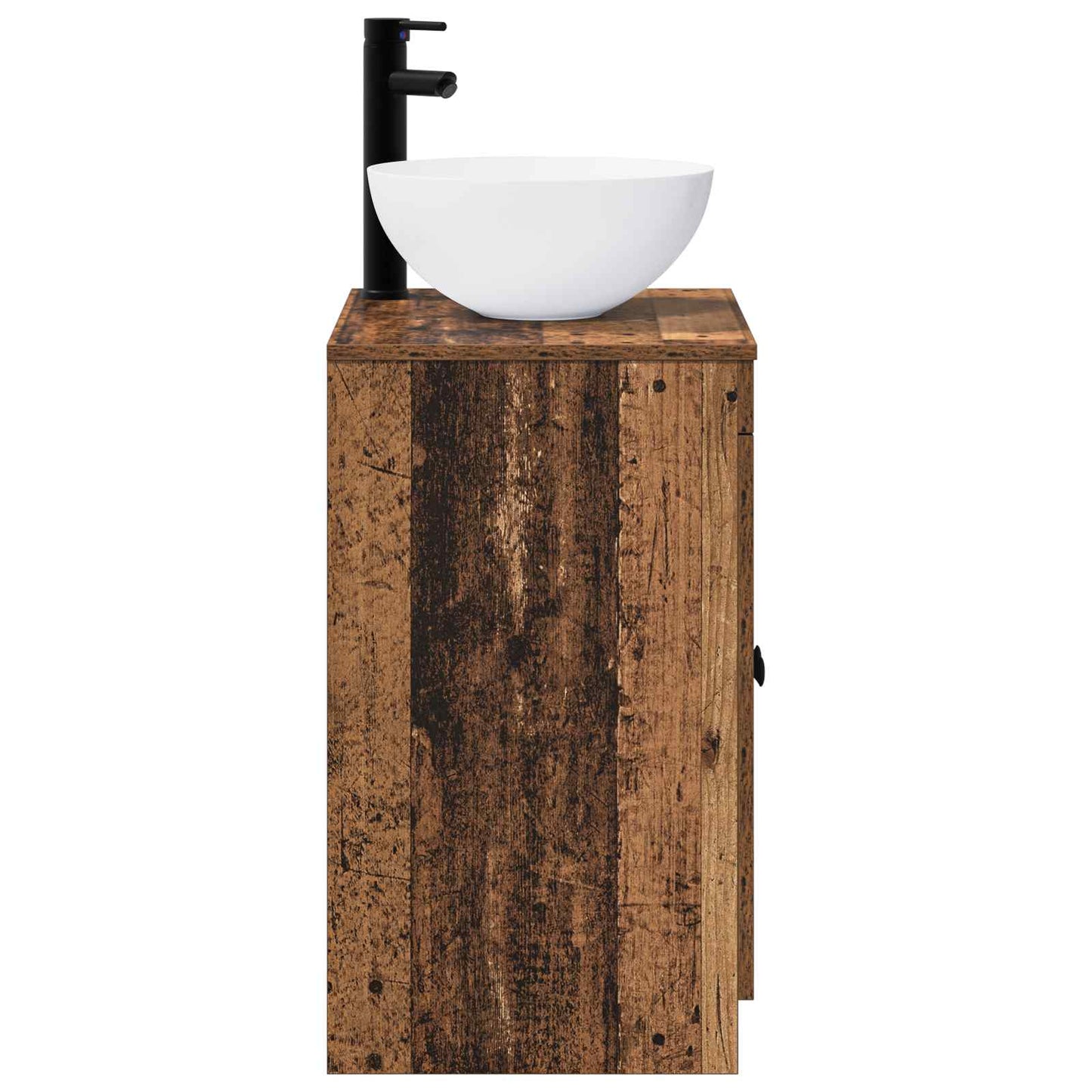 Bathroom Furniture Set Old Wood Engineered Wood