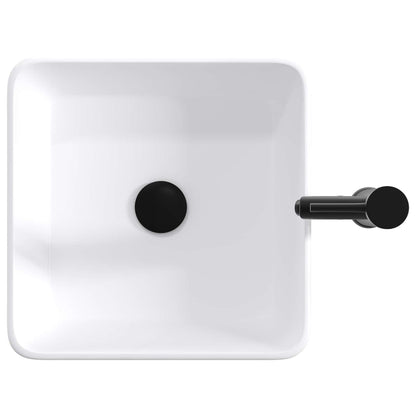 Bathroom Furniture Set Black Oak Engineered Wood