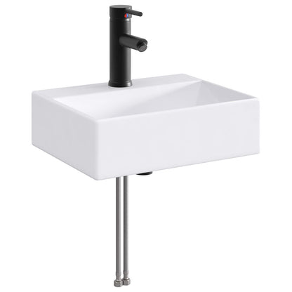 Bathroom Furniture Set Concrete Grey Engineered Wood