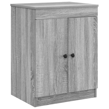 Bathroom Furniture Set Grey Sonoma Engineered Wood