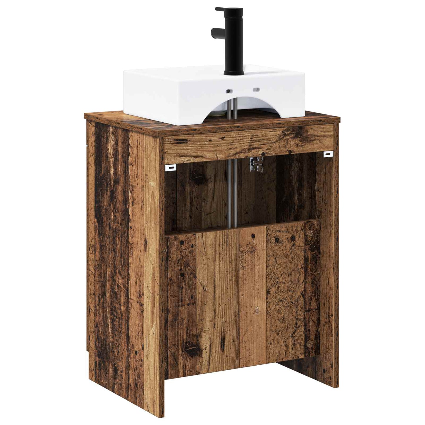 Bathroom Furniture Set Old Wood Engineered Wood