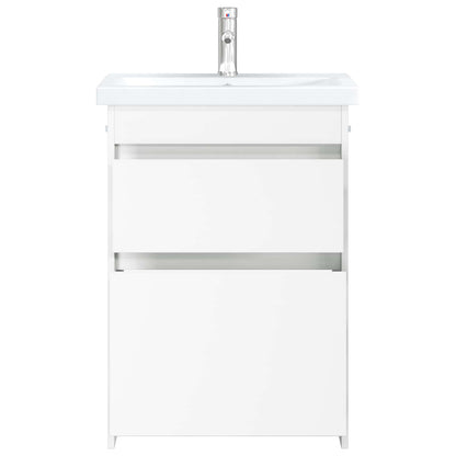 Bathroom Furniture Set White 61 x 40 x 84.5 cm Engineered Wood