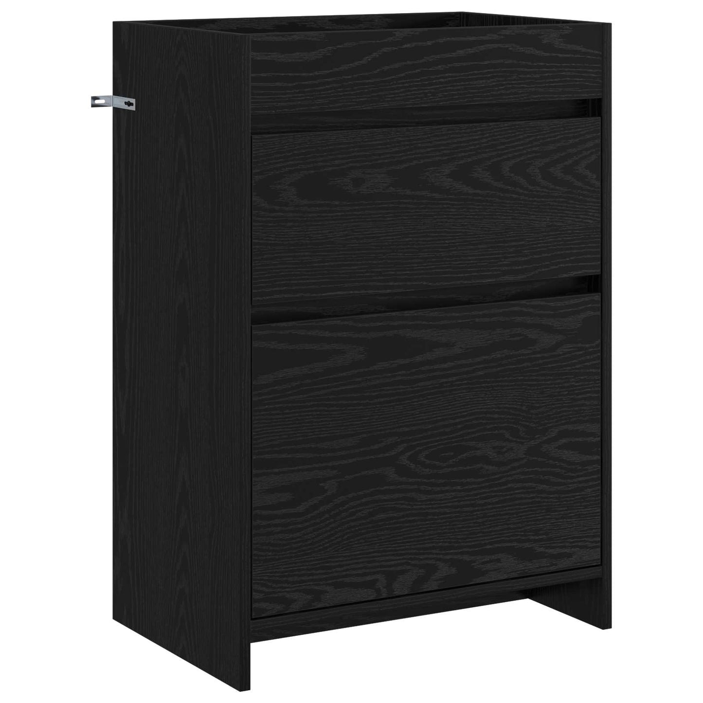Bathroom Furniture Set Black Oak 61 x 40 x 84.5 cm